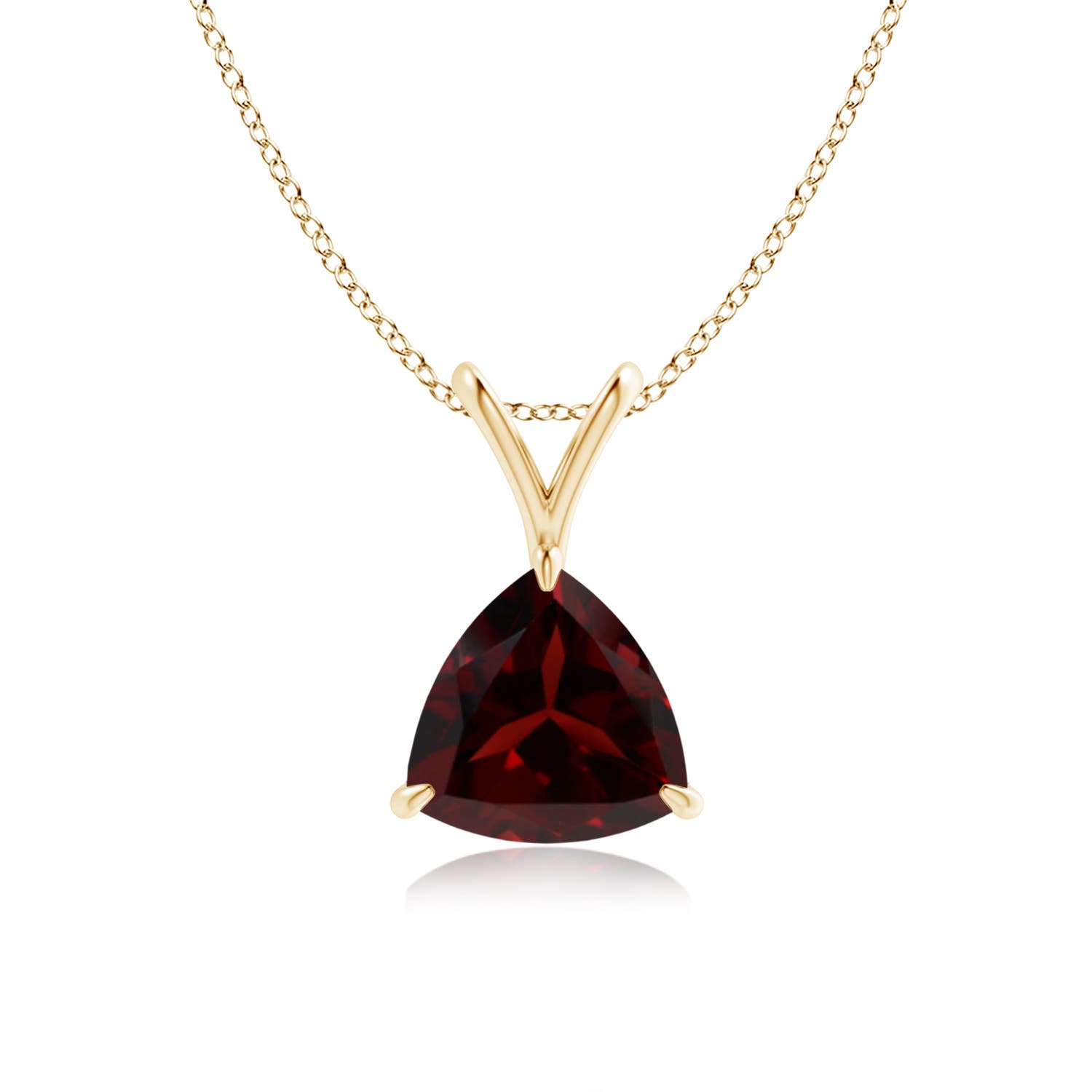 A - Garnet / 1.3 CT / 14 KT Yellow Gold