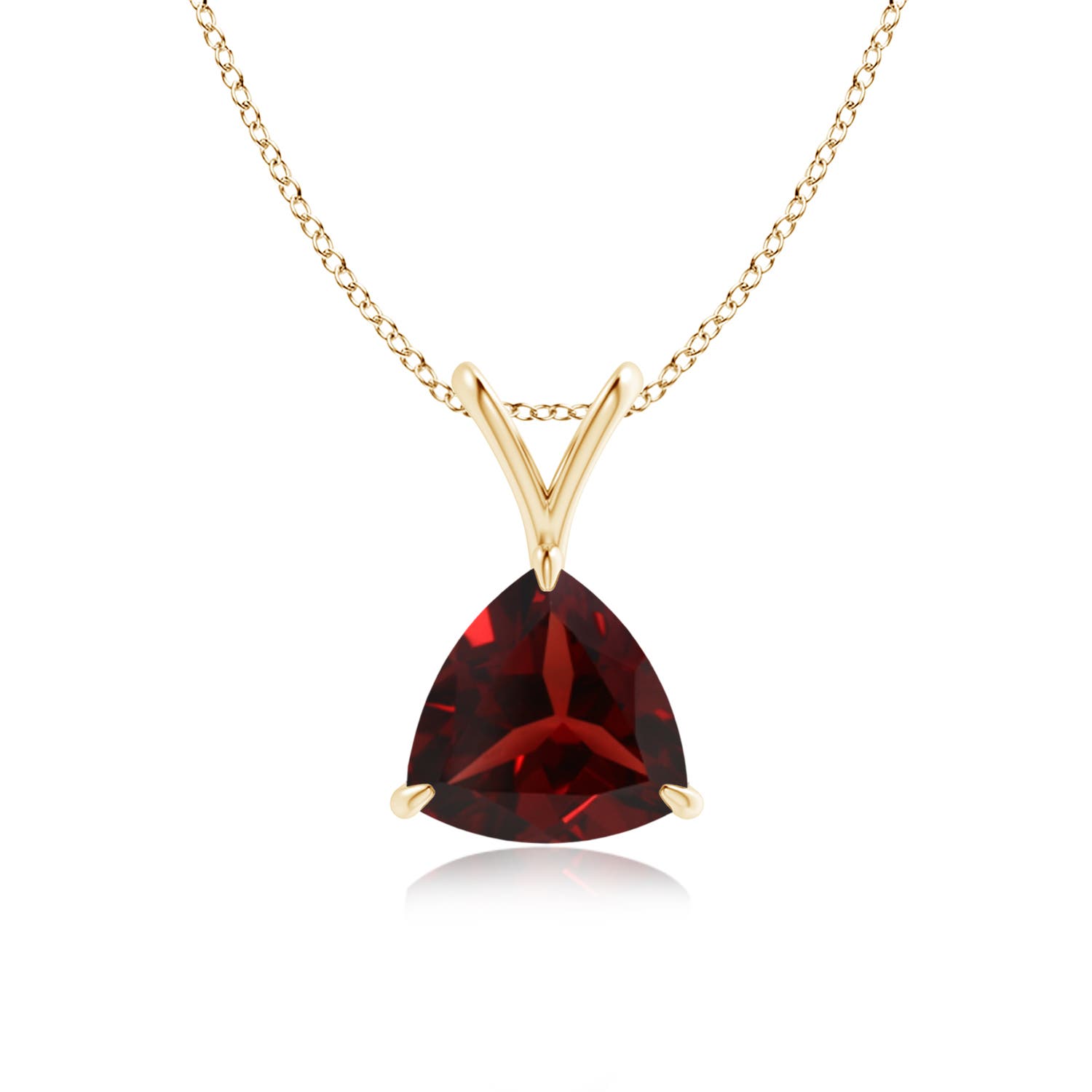 AAA - Garnet / 1.3 CT / 14 KT Yellow Gold