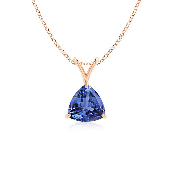 AA - Tanzanite / 0.75 CT / 14 KT Rose Gold