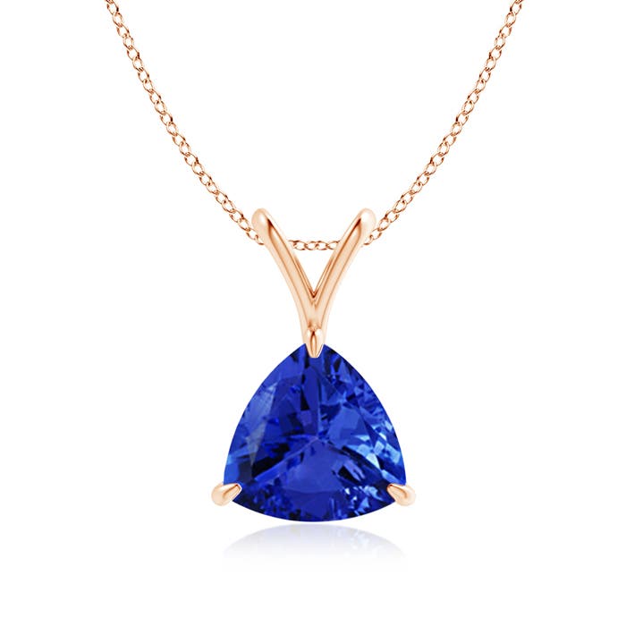 AAA - Tanzanite / 1.8 CT / 14 KT Rose Gold