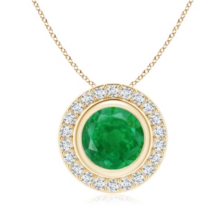 Round AA Emerald