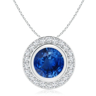 Round AAA Blue Sapphire