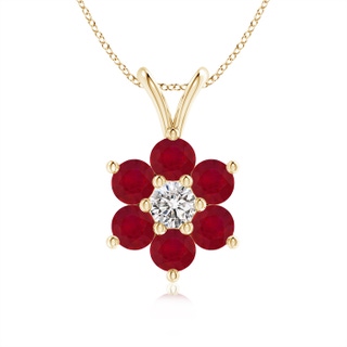 Round AA Ruby