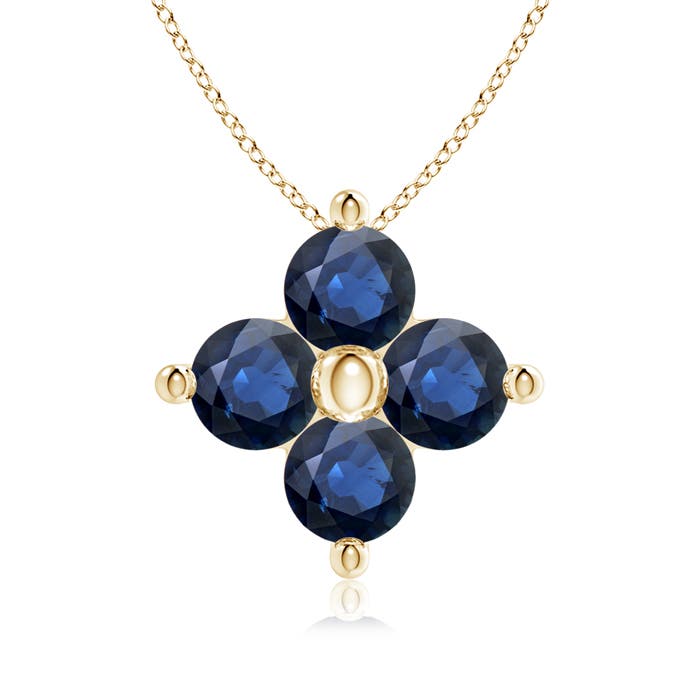 AA - Blue Sapphire / 0.56 CT / 14 KT Yellow Gold