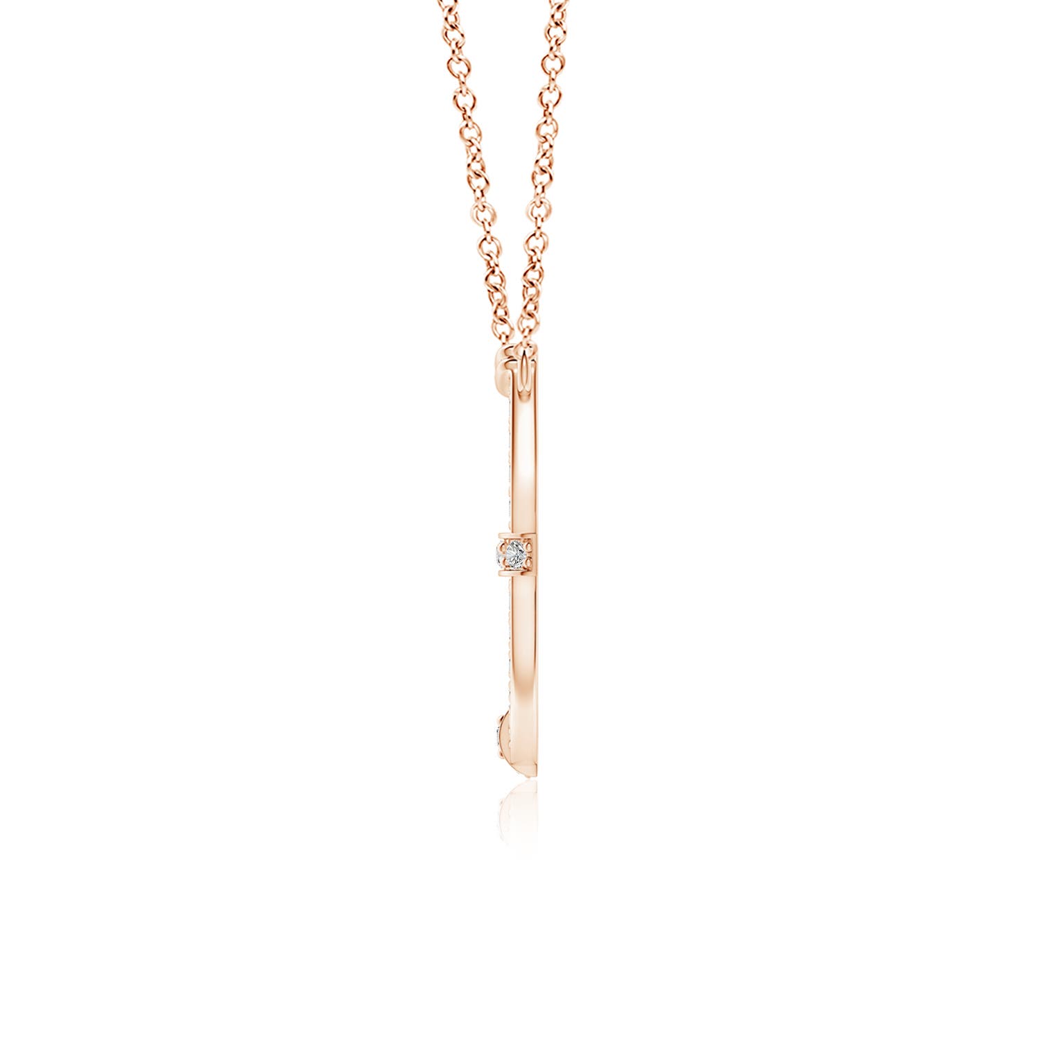 I-J, I1-I2 / 0.99 CT / 14 KT Rose Gold