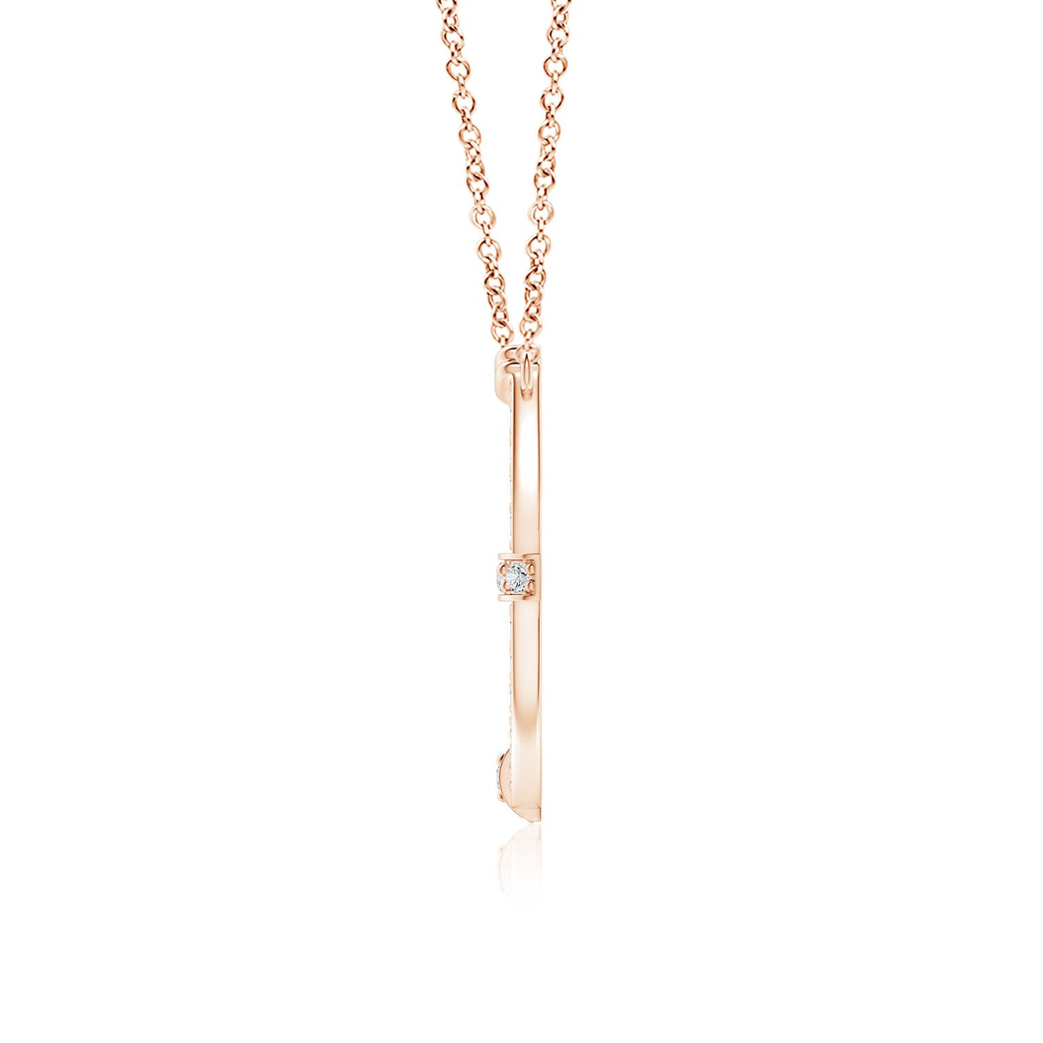 H, SI2 / 1.51 CT / 14 KT Rose Gold