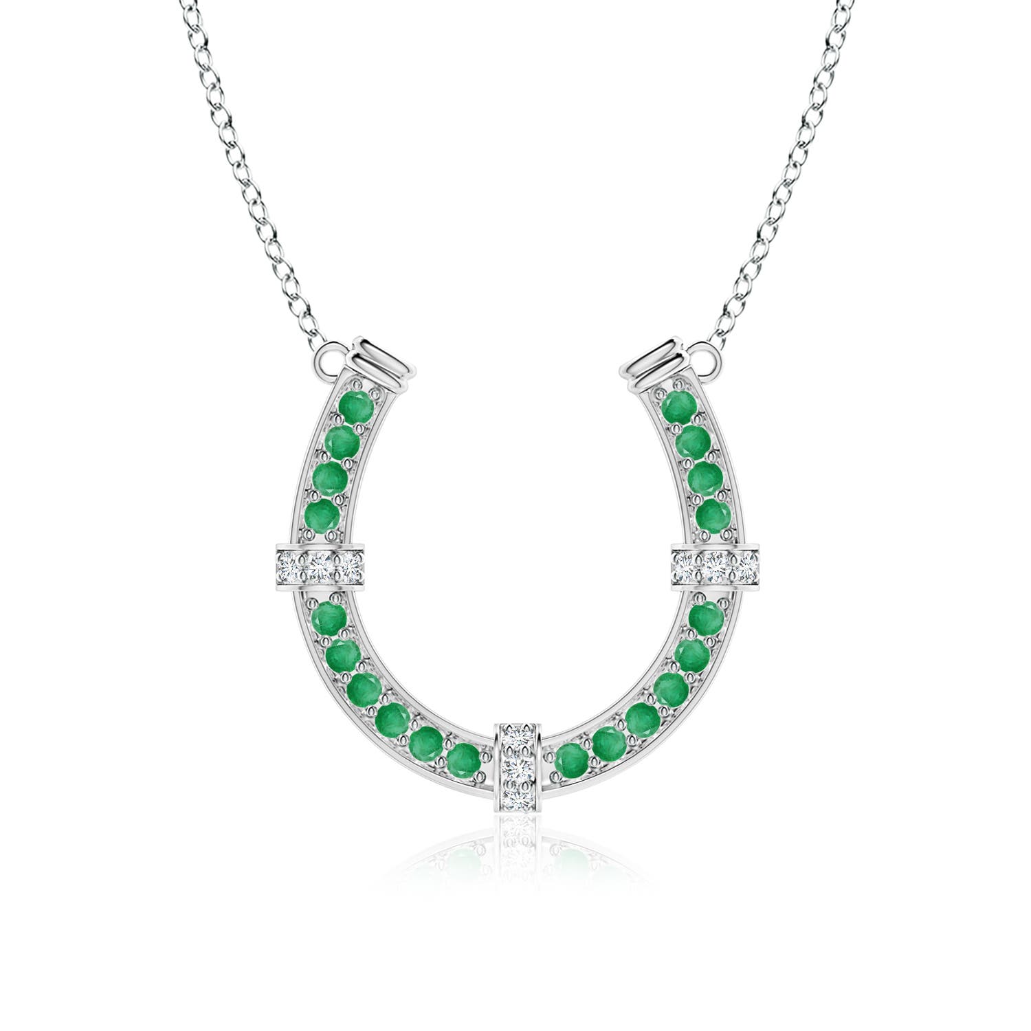 A - Emerald / 1.73 CT / 18 KT White Gold