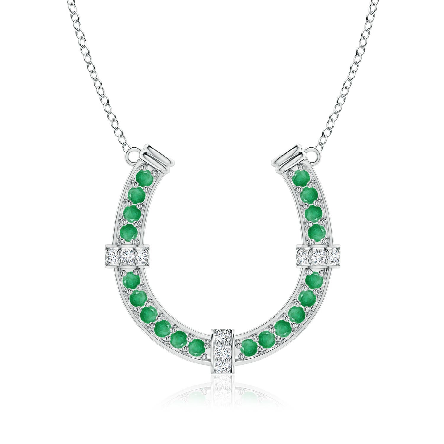 A - Emerald / 2.62 CT / 18 KT White Gold