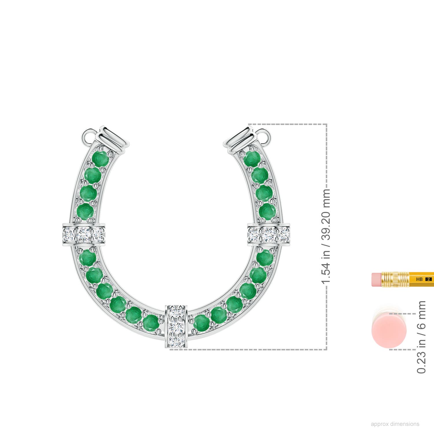 A - Emerald / 2.62 CT / 18 KT White Gold