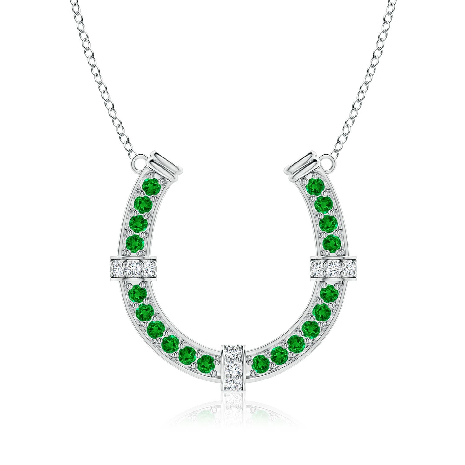 AAAA - Emerald / 2.62 CT / 18 KT White Gold