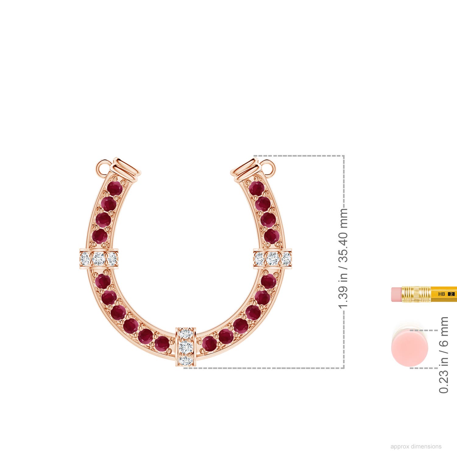 A - Ruby / 2.27 CT / 14 KT Rose Gold