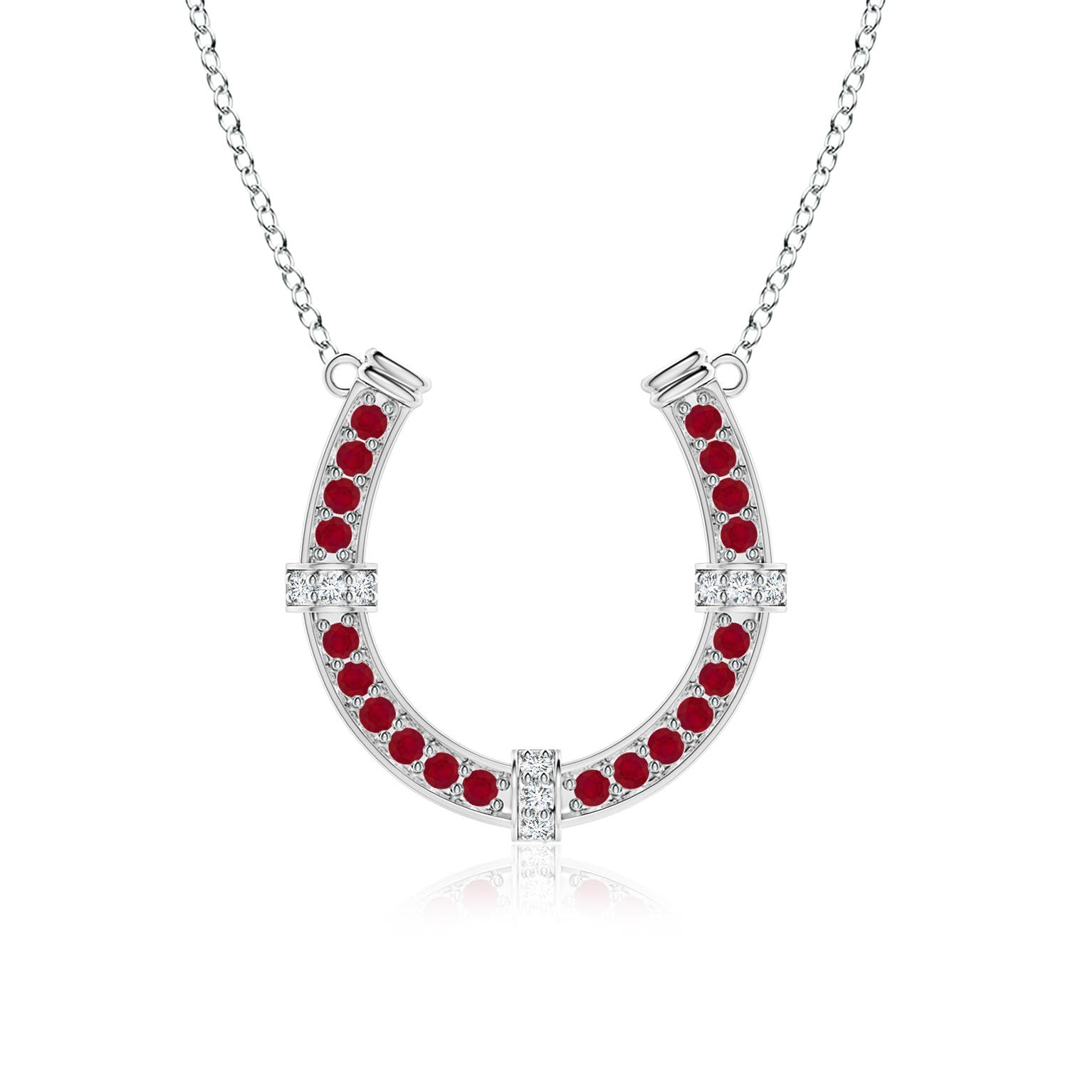 AA - Ruby / 2.27 CT / 14 KT White Gold