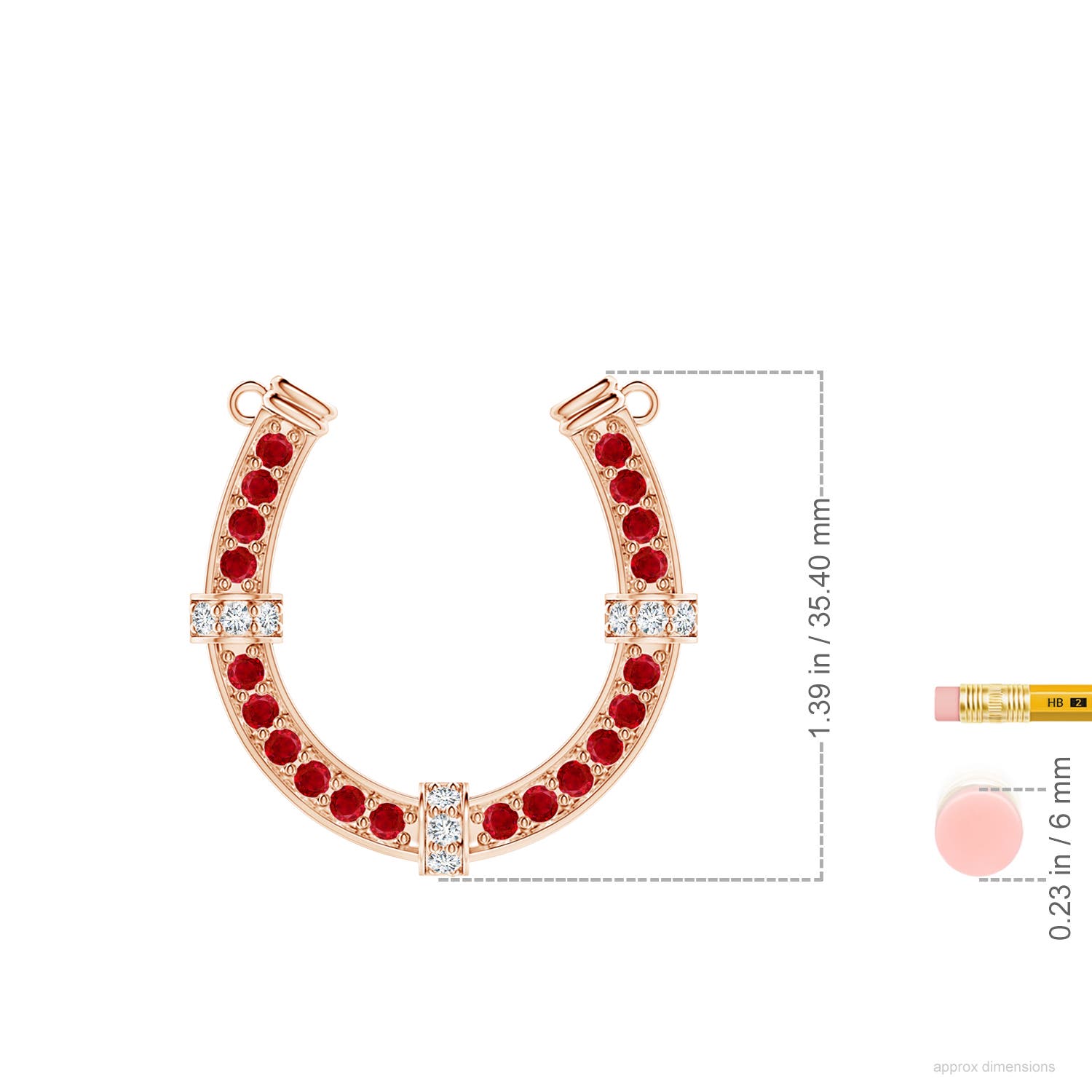 AAA - Ruby / 2.27 CT / 14 KT Rose Gold