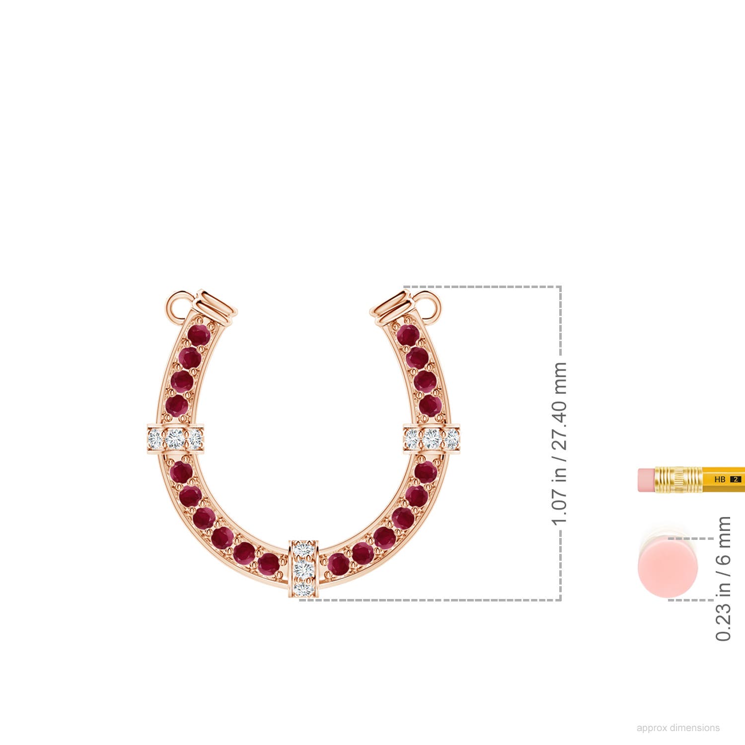 A - Ruby / 1.21 CT / 14 KT Rose Gold