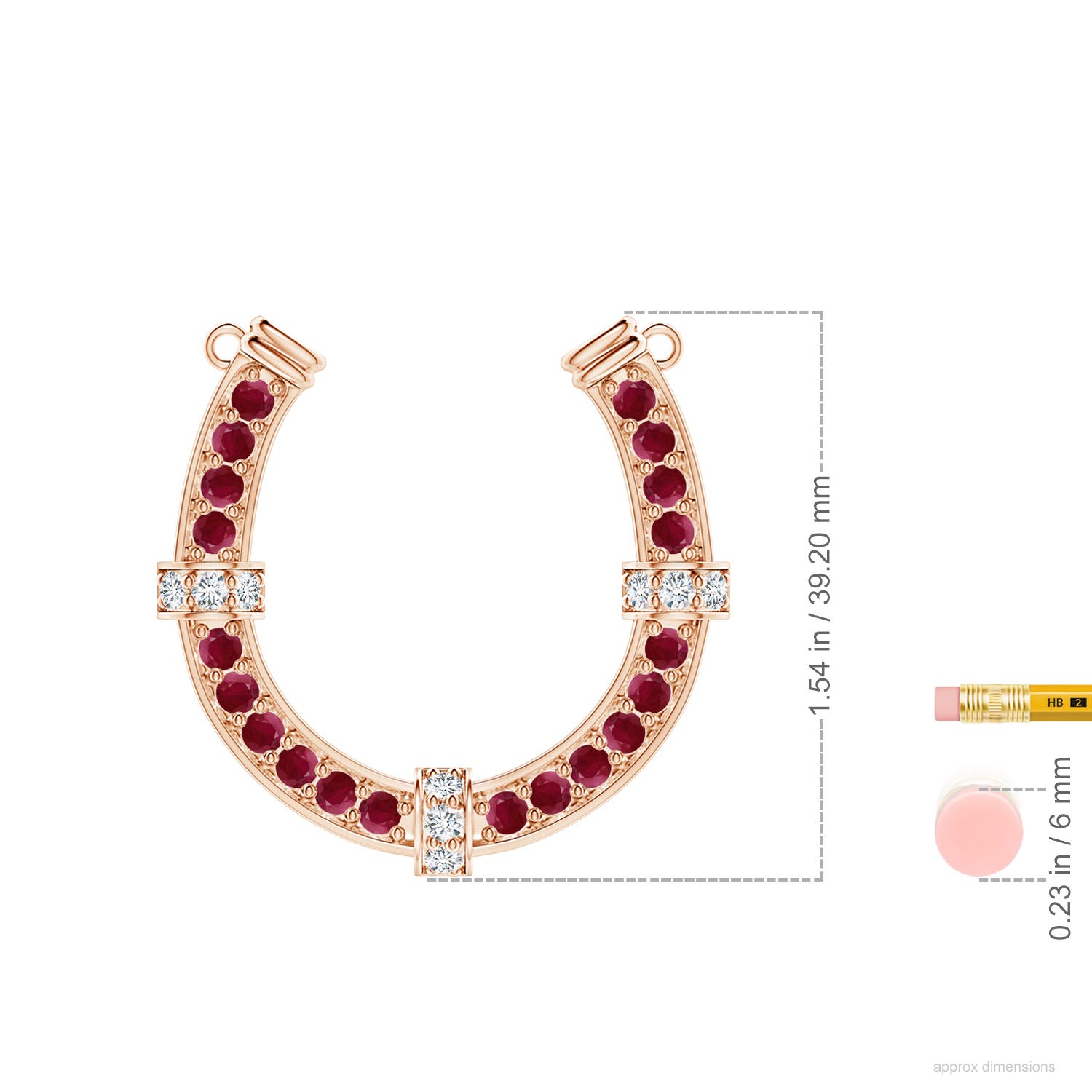 A - Ruby / 3.62 CT / 14 KT Rose Gold