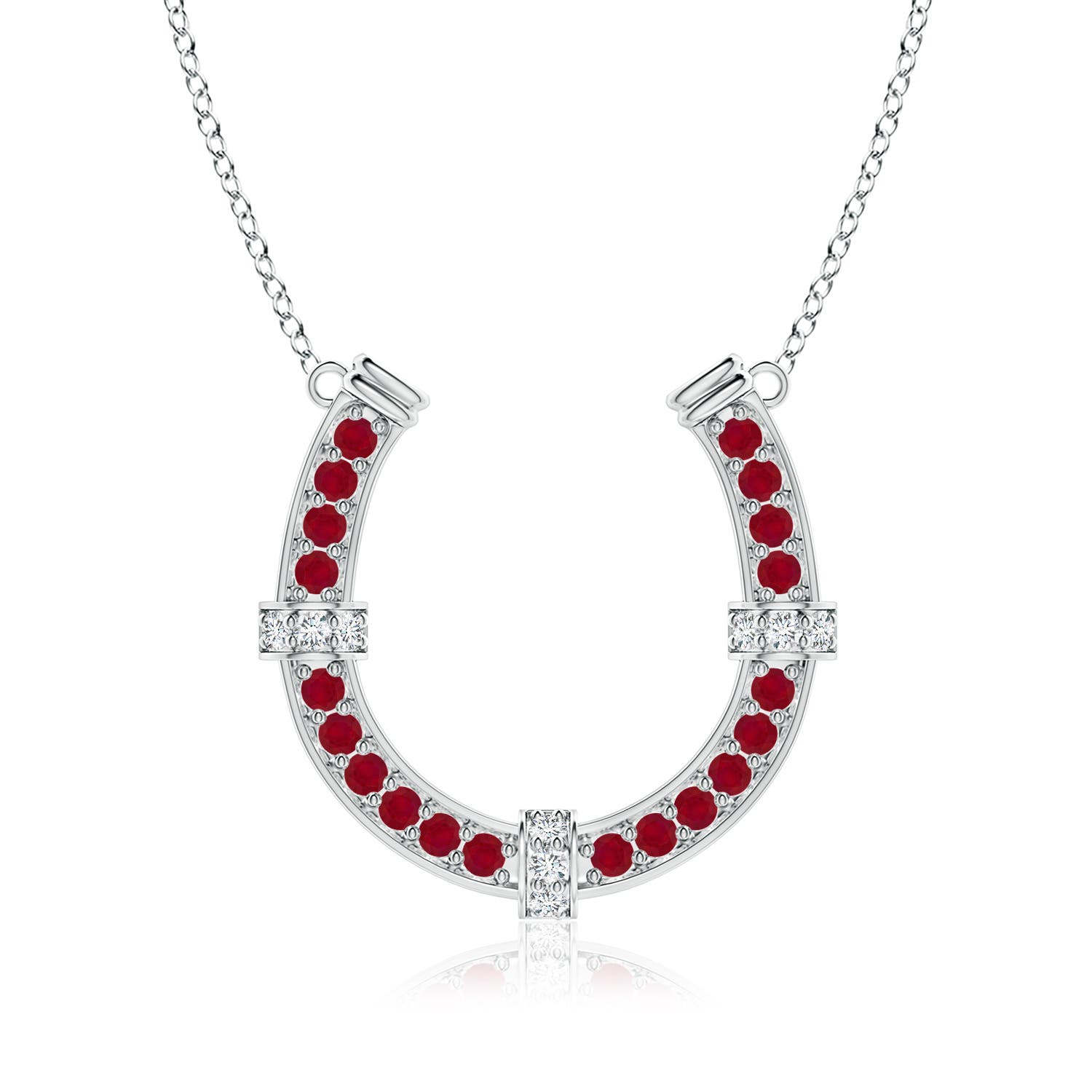 AA - Ruby / 3.62 CT / 14 KT White Gold