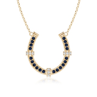 Round A Blue Sapphire