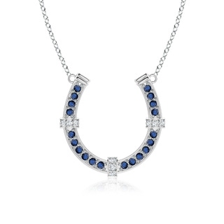 Round AA Blue Sapphire