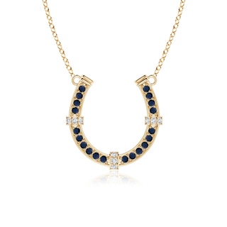 Round A Blue Sapphire