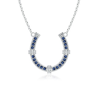 Round AA Blue Sapphire