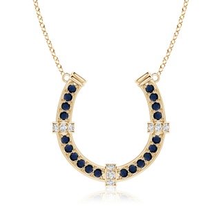 Round A Blue Sapphire