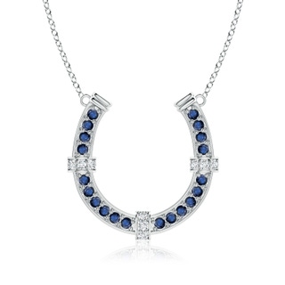 Round AA Blue Sapphire