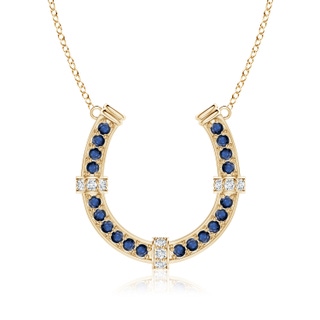 Round AA Blue Sapphire