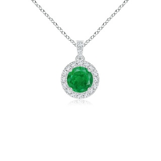 Round AA Emerald