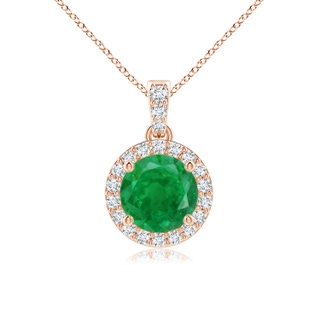 Round AA Emerald