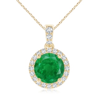 Round AA Emerald