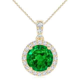 Round AAAA Emerald