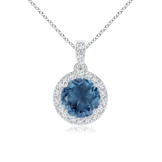 Round A London Blue Topaz