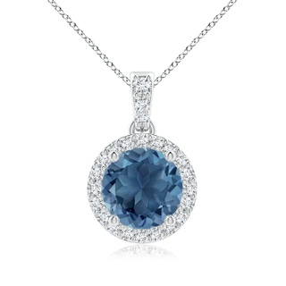 Round A London Blue Topaz