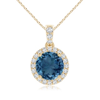 Round AA London Blue Topaz