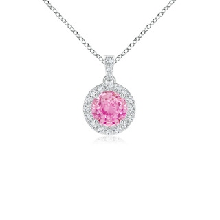 Round A Pink Sapphire