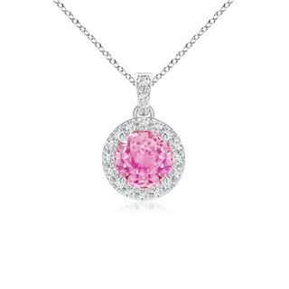 Round A Pink Sapphire