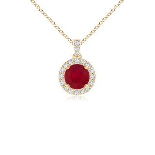 Round AA Ruby