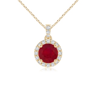 Round AA Ruby