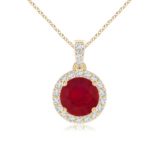 Round AA Ruby