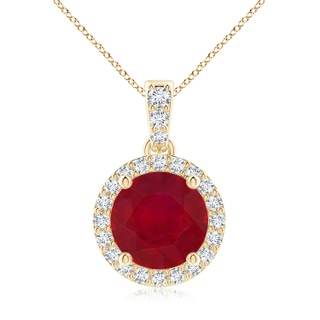 Round AA Ruby