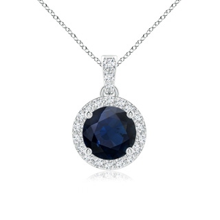 Round A Blue Sapphire