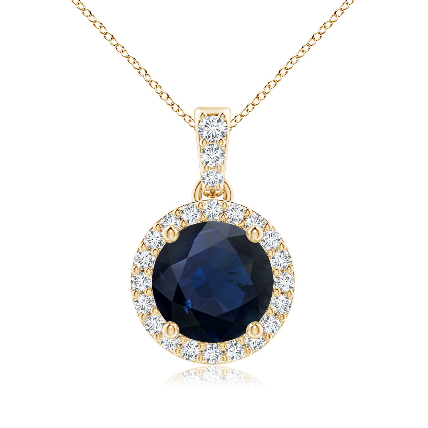 A - Blue Sapphire / 1.81 CT / 14 KT Yellow Gold