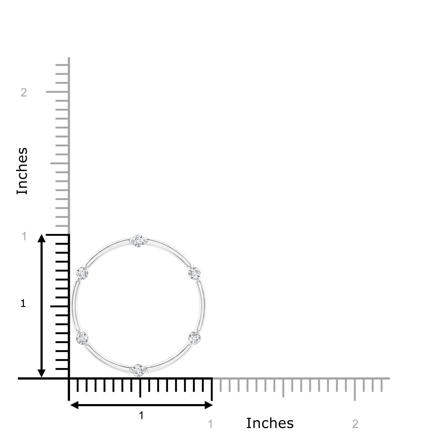 G, VS2 / 0.35 CT / 14 KT White Gold