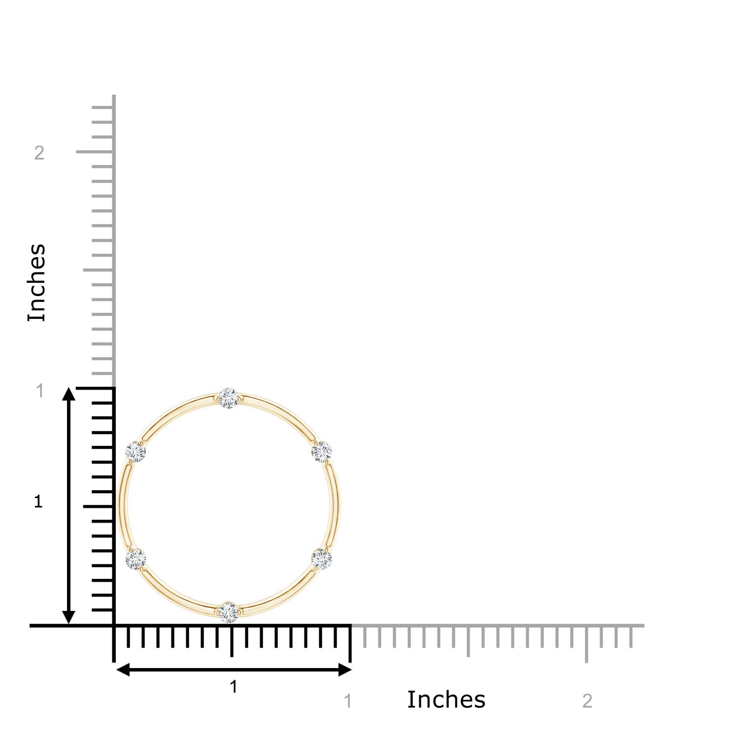 G, VS2 / 0.35 CT / 14 KT Yellow Gold