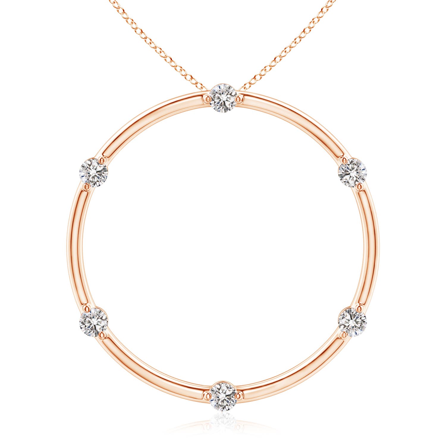 I-J, I1-I2 / 0.35 CT / 14 KT Rose Gold