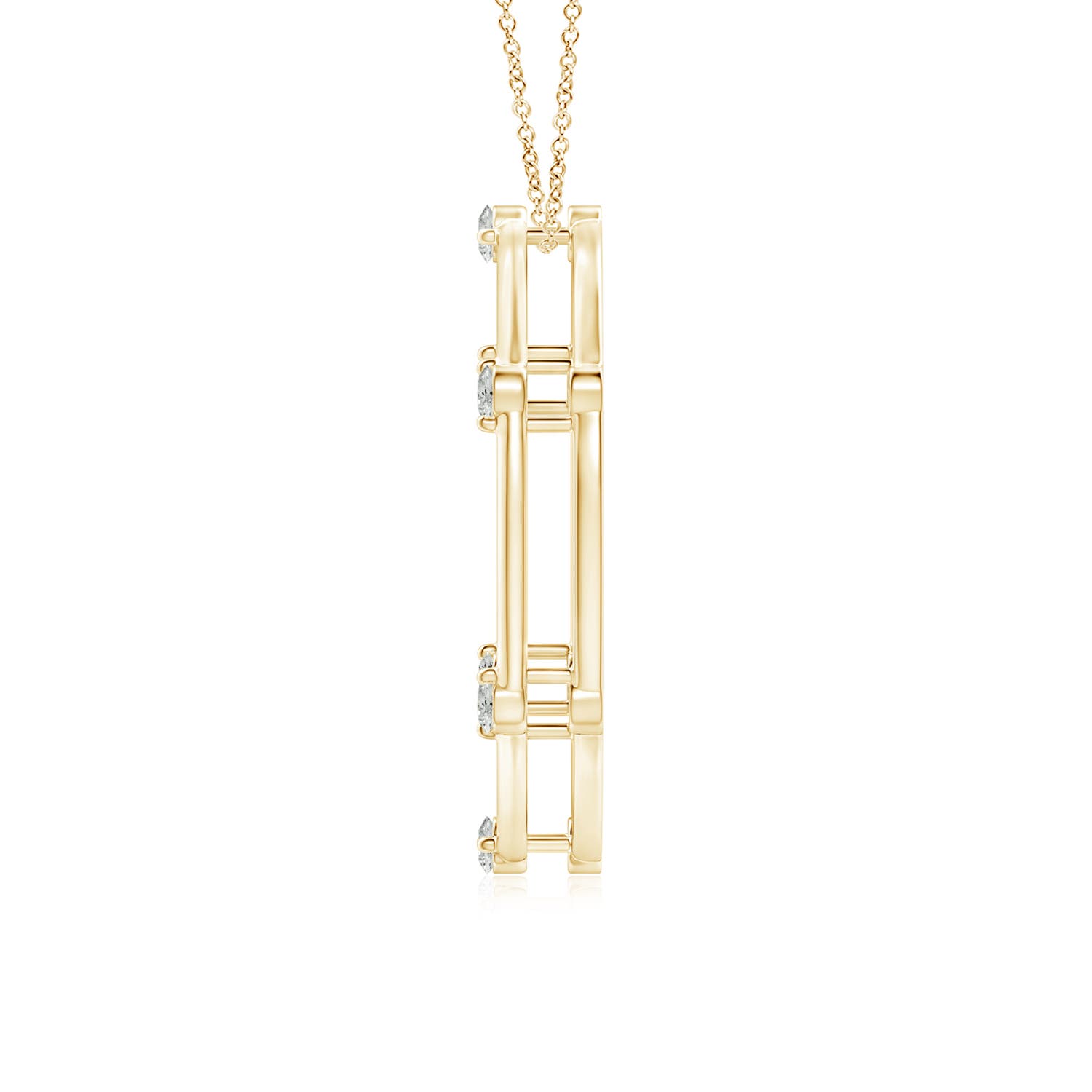 K, I3 / 0.21 CT / 14 KT Yellow Gold