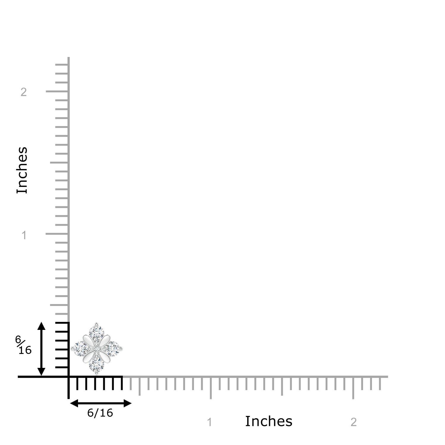 F-G, VS / 0.24 CT / 14 KT White Gold