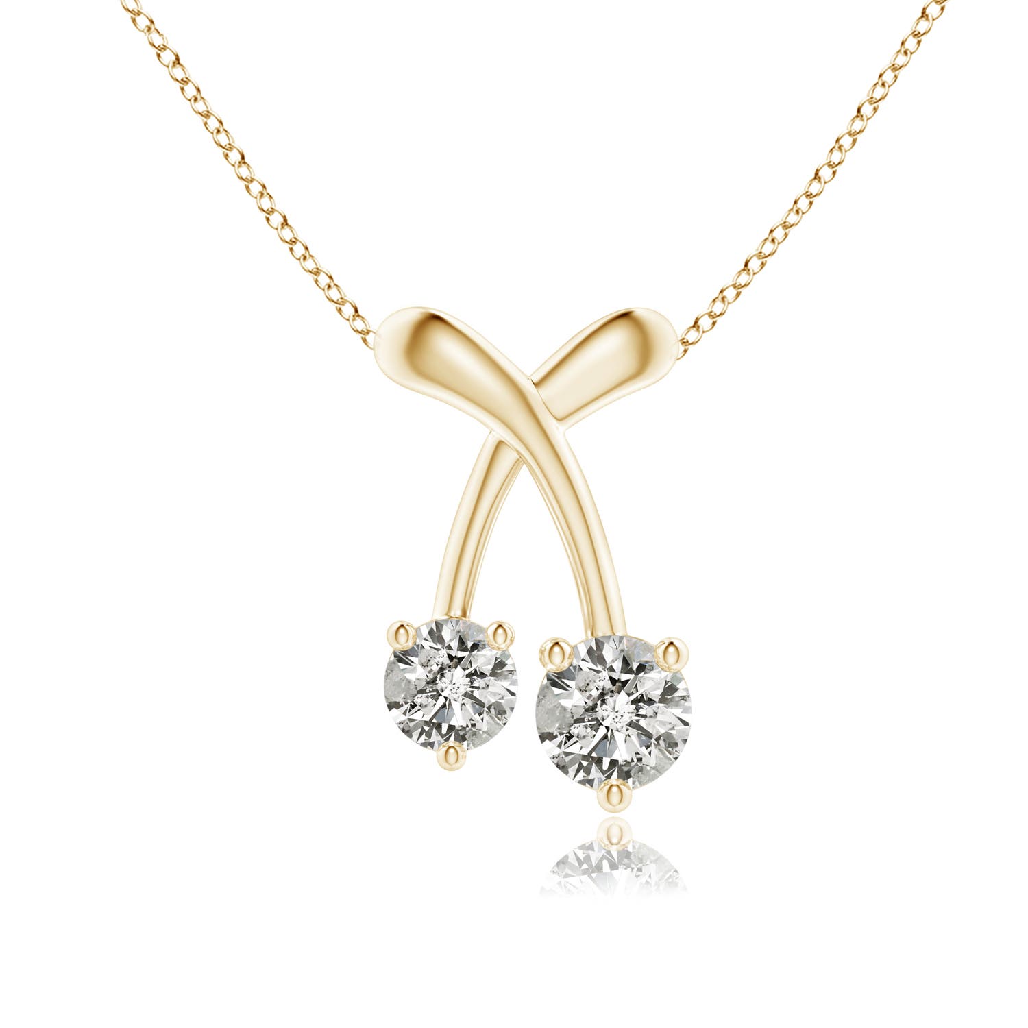 K, I3 / 0.26 CT / 14 KT Yellow Gold