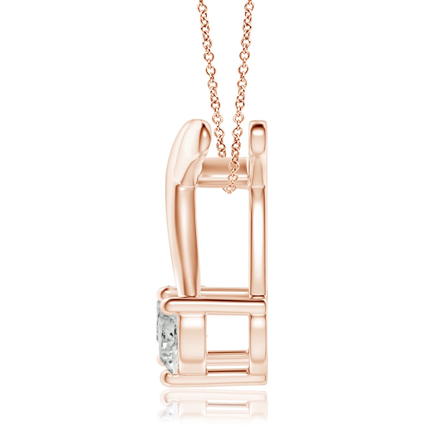 K, I3 / 0.5 CT / 14 KT Rose Gold