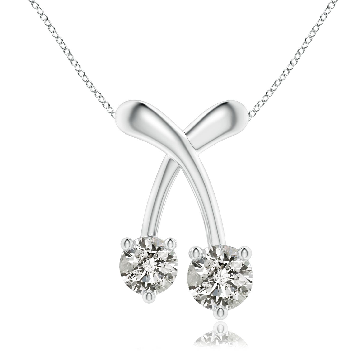 K, I3 / 0.5 CT / 14 KT White Gold